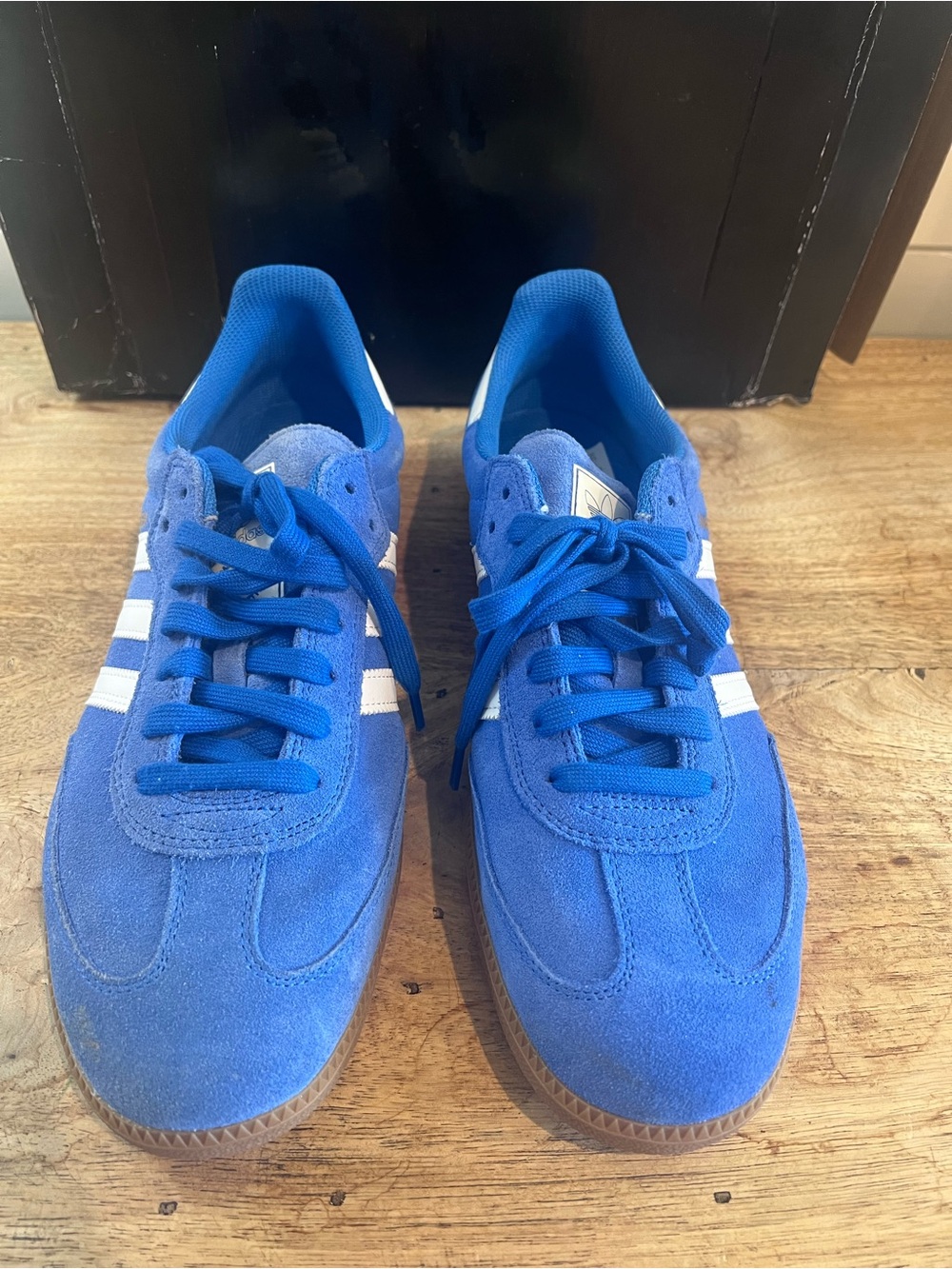 Adidas Samba ADV Blue Bird Size 12 Men`s Sneaker Shoes JP5719 Rare Color NEW